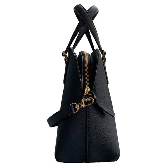 NWOT KATE SPADE Blazer Blue Cameron Street Hibiscus Lottie Leather Satchel - Picture 6 of 10